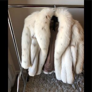 Vintage White Fox Fur